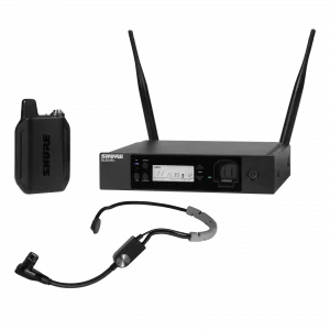 Shure GLXD14R+/SM35 Dijital Kablosuz Rack Headset Mikrofon Seti (SM35)
