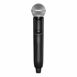 Shure GLXD2+/SM58 Çift Bantlı Dijital Kablosuz El Vericisi (SM58)