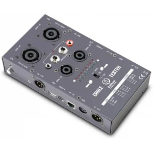 Palmer AHMCTXL V2 Multi Kanal Kablo Test Cihazı, ( XLR, TS, TRS, Speakon, RCA, DIN/MIDI, USB, RJ-45, S-Video )