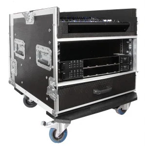Metex MHC-126 Çekmeceli Hard Case | Mixer + Kablosuz Mikrofonlar için | Özel İmalat