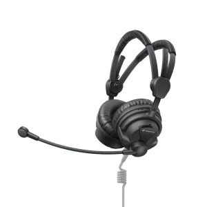 Sennheiser HME 26 Kulak Üstü Broadcast Headset (Elektret Mikrofon, ActiveGard)