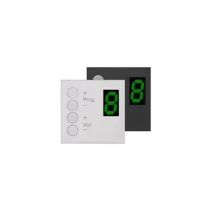 Audac MWX45/W MTX wall panel controller 45 x 45 mm
