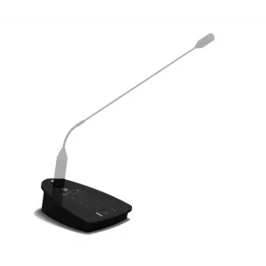 Audac NPM200 Dante™/AES67 Network Anons Mikrofonu, CMX215/30, CMX215/45, CMX/55 gooseneck uyumlu