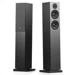 Audio Pro A38 W Siyah Kule Tipi Multiroom Akıllı Ev Hoparlörü(Çift)