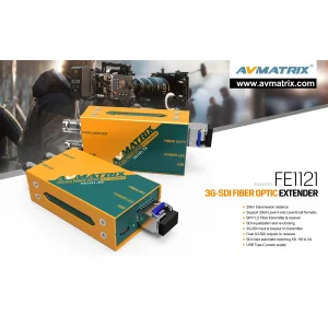FE1121 3G-SDI Fiber Optic Extender