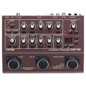 BOSS AD-10 Akustik Gitar Prosesörü