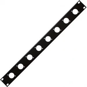 RMP8 Rack Patch Panel 8 bağlantı Şasi tip XLR, Powercon, TS konnektörler için