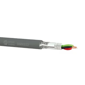 Emek EK.205DMX AES/EBU DMX Kontrol Kablosu 2x0,22mm. 110-ohm (100 Mt.)