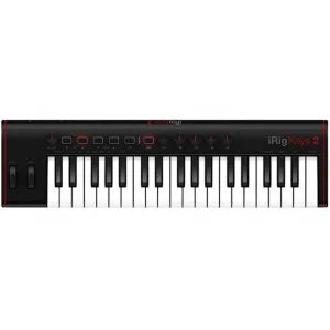 IK Multimedia iRig Keys 2 37-Mini Tuşlu Kompakt MIDI Klavye (iOS, Android, Mac& PC)