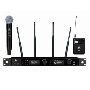 K.Meister UW-502 Combo Set, 2 Kanal Uzun Menzilli Telsiz Mikrofon