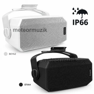 K.Meister Aura 5T 5 Outdoor Duvar Hoparlörü, IP66, 200W 8-ohm, 30W/100V Kademeli