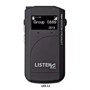 Listen LKR-11 ListenTALK Receiver Pro (GRUP Kontrollü, büyük organizasyonlar için)