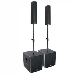 MK BIGMAN 1000 A 2li Aktif Hoparlör Sistemi 2 x Sub + 2 Üst (2x12 +2x4)