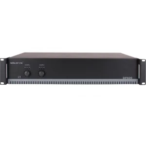 Mikafon DP500 Power Amplifikatör 2x300W/100V | Yönetilebilir Network IP