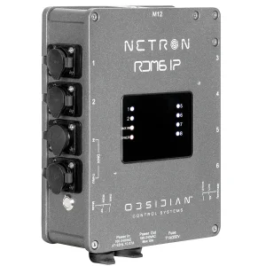 Obsidian Control NETRON RDM6 IP DMX Splitter (6 Çıkış, RDM, IP66)
