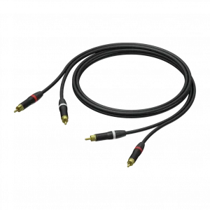 Procab PRA800/0.5 Çift RCA - Çift RCA Kablo, 0,5 Metre
