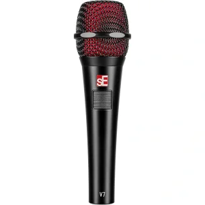sE Electronics V7 PTT Dinamik Vokal Mikrofon, Supercardioid (Siyah)