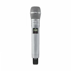 Shure ADX2/K9HSN Axient Digital ShowLink Kablosuz El Vericisi (KSM9HS Kapsül, Nikel)