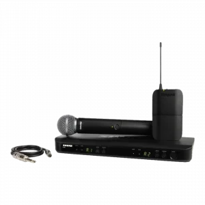 Shure BLX1288/SM58 Kablosuz Gitar ve Vokal Kombo Seti (SM58 + BLX1)