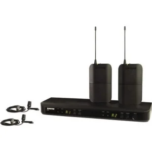 SHURE BLX188E/CVL Portatif Çift Yaka Kablosuz Mikrofon Seti