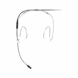 Shure DH5B/O-LM3 DuraPlex IP57 Subminyatür Headset Mikrofon (Siyah, Omni, LEMO3)