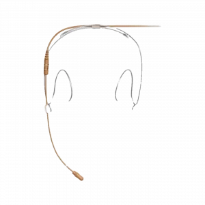 Shure DH5C/O-LM3 DuraPlex IP57 Subminyatür Headset Mikrofon (Kakao, Omni, LEMO3)