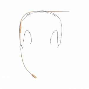 Shure DH5T/O-LM3 DuraPlex IP57 Subminyatür Headset Mikrofon (Bej, Omni, LEMO3)