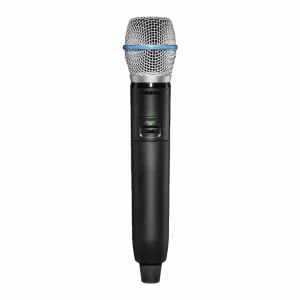 Shure GLXD2+/B87A Dijital Kablosuz El Vericisi (Beta 87A Kapsül, Dual Band)