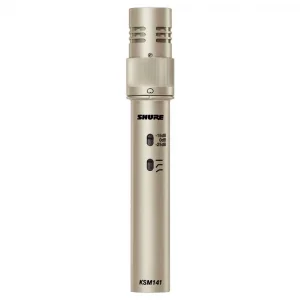 SHURE KSM 141/SL Condenser Enstrüman Mikrofonu, Cardioid/Omni
