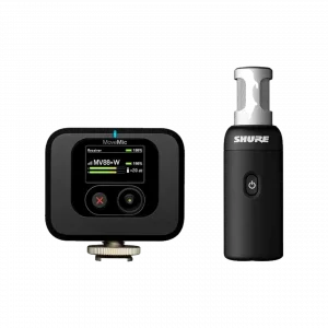Shure MoveMic 88+ Receiver Kit Kablosuz Stereo Video Mikrofonu ve Alıcı Seti
