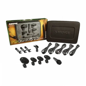 Shure PGADRUMKIT5 5li Davul Mikrofon Seti (PGA52, PGA57, 3x PGA56)