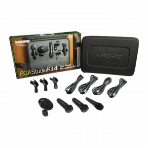 Shure PGASTUDIOKIT4 4lü Stüdyo Mikrofon Seti (PGA52, PGA57, 2x PGA181)