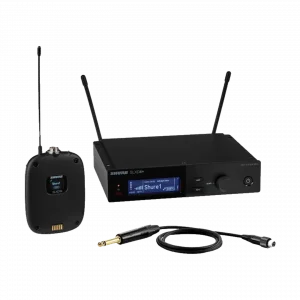 Shure SLXD14+ Dijital Kablosuz Bel Tipi Verici Seti (WA305 Enstrüman Kablosu)