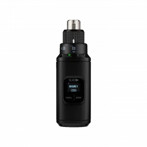 Shure SLXD3+ Dijital Kablosuz Plug-On Verici (XLR, Fantom Beslemeli)