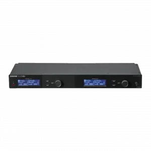 Shure SLXD4QDAN+ Dört Kanallı Dijital Kablosuz Alıcı (Dante)