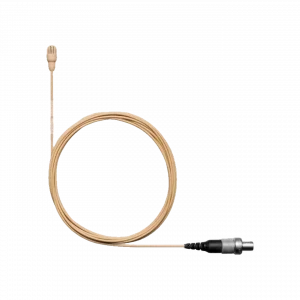 Shure TL45T/O-LEMO TwinPlex Subminyatür Yaka Mikrofonu (Bej, Omni, LEMO3)