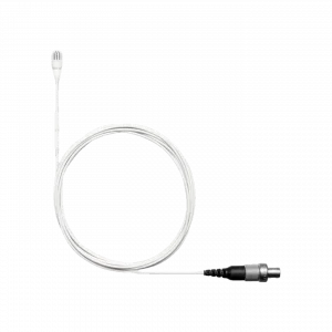 Shure TL45W/O-LEMO TwinPlex Subminyatür Yaka Mikrofonu (Beyaz, Omni, LEMO3)