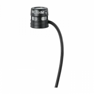 Shure WL184M Düşük Profilli Süperkardioid Kondenser Yaka Mikrofonu