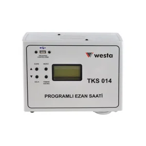 Westa WS-014 - Duvar Tipi Programlı Ezan Saati
