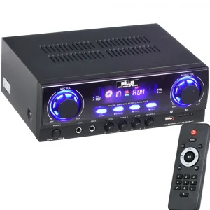 Wöller W-100 Mini Mikser Amfi 100W, 12V, USB, Bluetooth