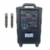 Mickle MP1010 10 Akülü Mobil Hoparlör, 300/600W 99 program Efekt, Çift Mikrofonlu