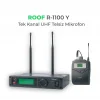ROOF R-1100 Yaka tip Kablosuz Mikrofon Seti, Güncel 5G uyumlu, PRO MODEL