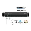Mikafon DP200 Power Amplifikatör 1x200W/100V | Yönetilebilir Network IP