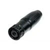 Neutrik NLT8FXX-BAG 8 Pin speakON STXX Metal Kablo Konnektörü, Dişi, Siyah