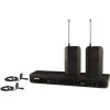 SHURE BLX188E/CVL Portatif Çift Yaka Kablosuz Mikrofon Seti