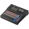 Yamaha MGX12V-B 12 Kanal Dijital Mikser, with 4K Video Capture / siyah