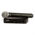 SHURE BLX24E/PG58 Portatif Tek El Kablosuz Mikrofon Seti