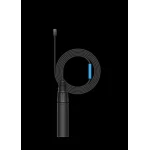 Sennheiser MKE 2 (BLACK XLR) Küresel Yaka Mikrofonu (XLR, Phantom Adaptörlü, Antrasit)
