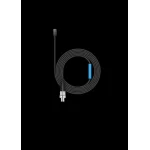 Sennheiser MKE 2 (BLACK 3-PIN) Küresel Yaka Mikrofonu (3 pin SE konnektör, Antrasit)
