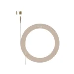 Sennheiser MKE 1-5-3 Küresel Minyatür Yaka Mikrofonu (açık uçlu 4 m kablo, Bej)